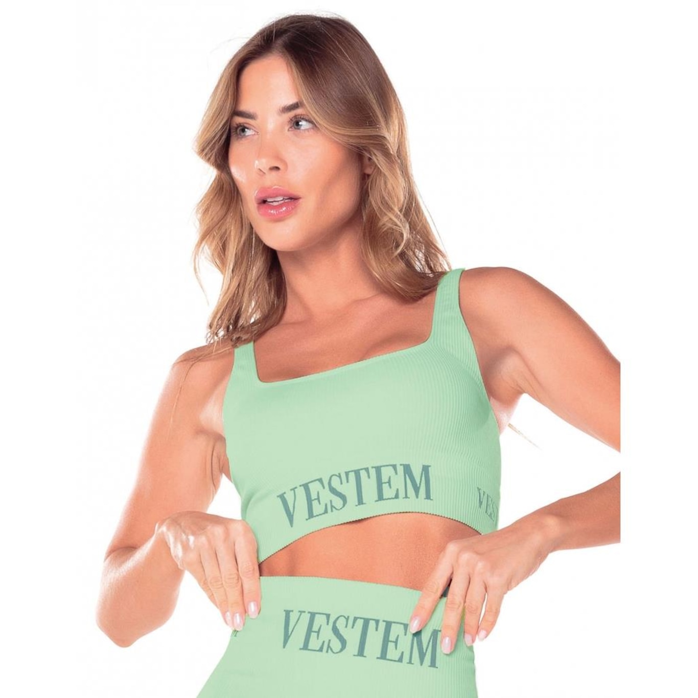 Top Fitness Vestem Seamless Elis - Feminino - Foto 1