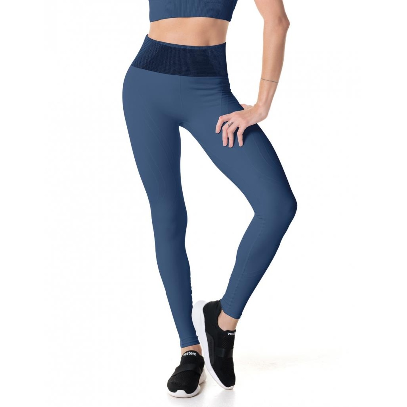 Calça Legging Vestem Fuso Rita - Feminina - Foto 1