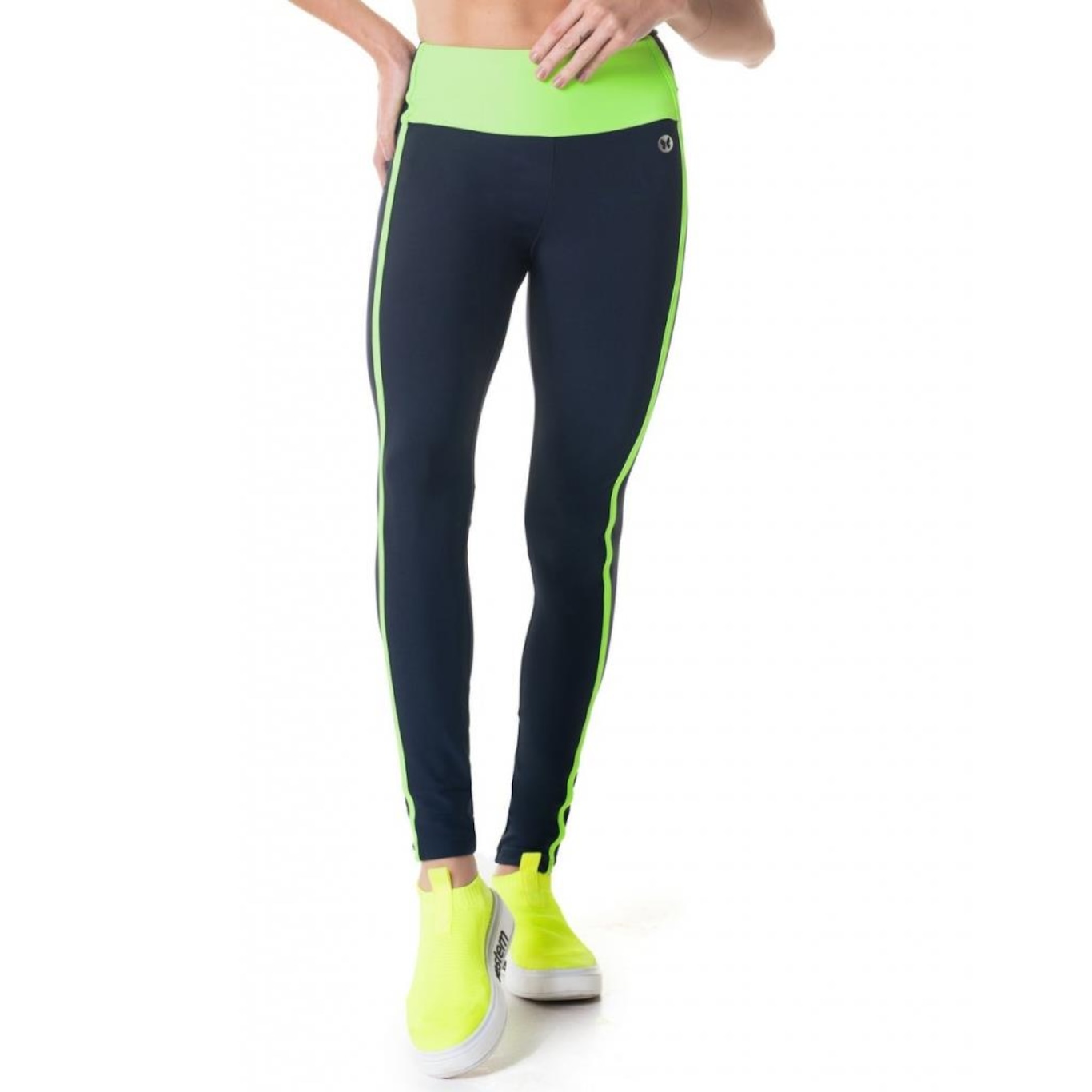 Calça Legging Vestem Fuso Yoga - Feminina - Foto 1