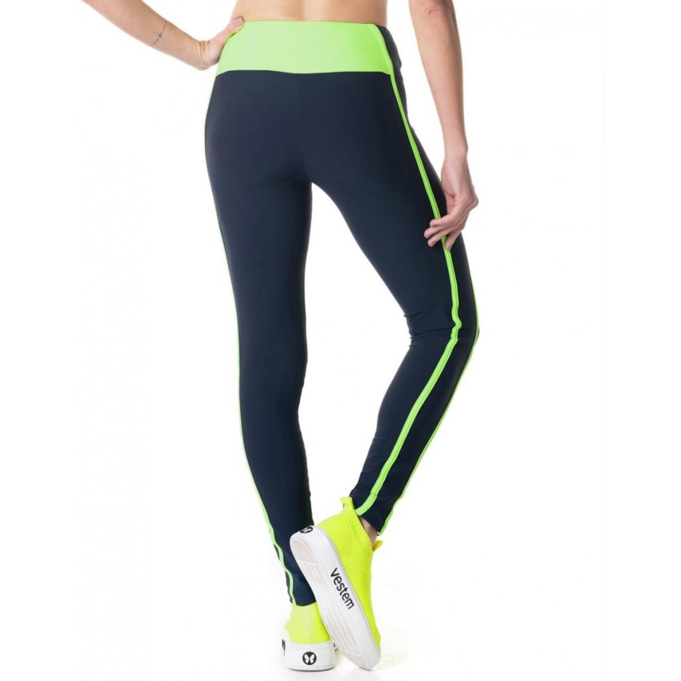 Calça Legging Vestem Fuso Yoga - Feminina - Foto 2