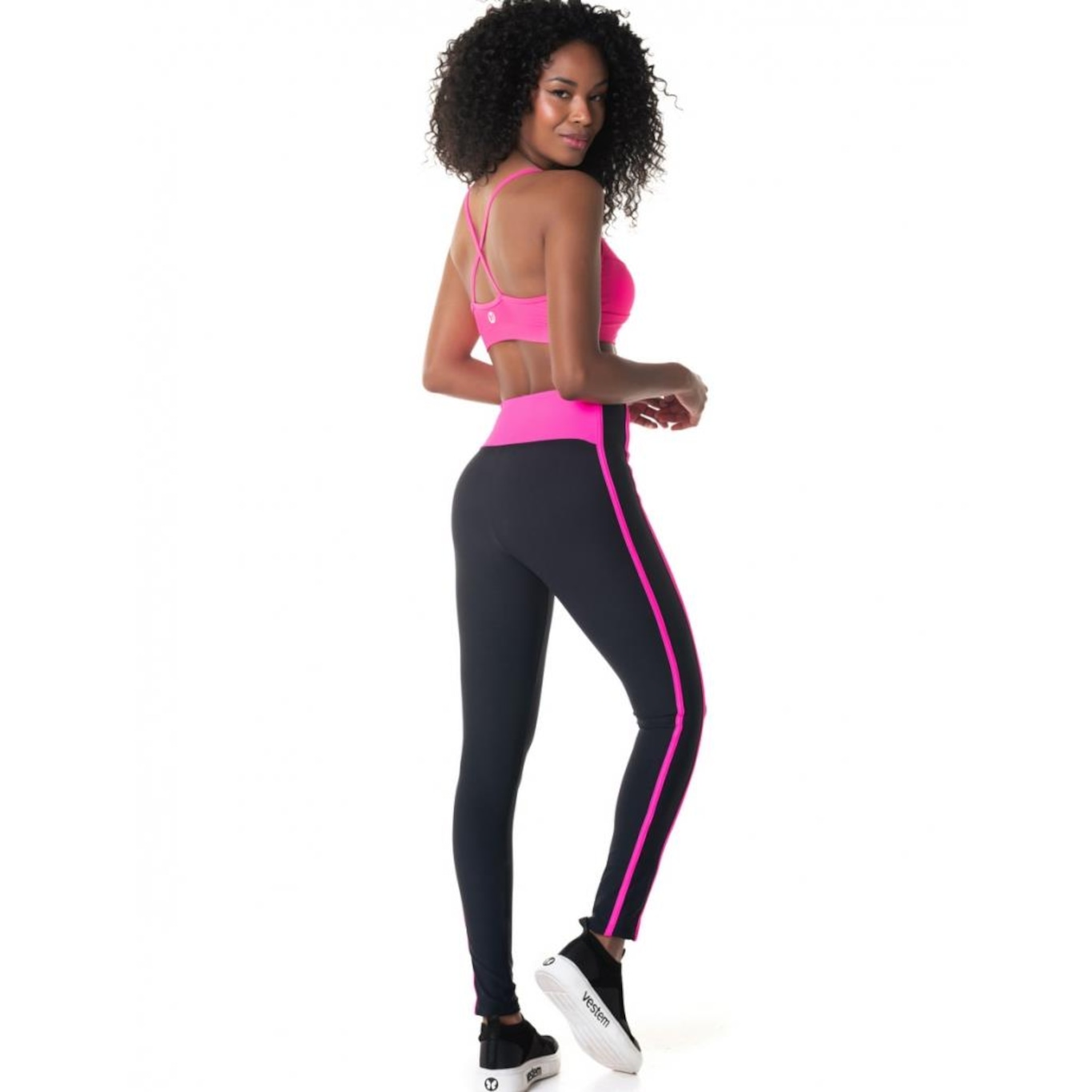 Calça Legging Vestem Fuso Yoga - Feminina - Foto 4