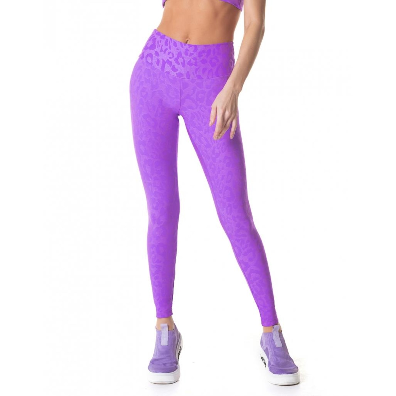 Calça Legging Vestem Fuso Fearless - Feminina - Foto 1