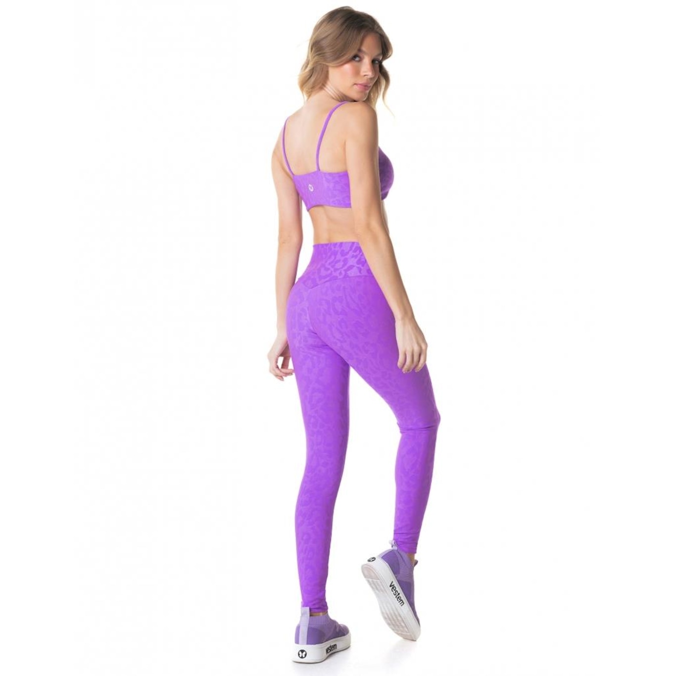 Calça Legging Vestem Fuso Fearless - Feminina - Foto 4