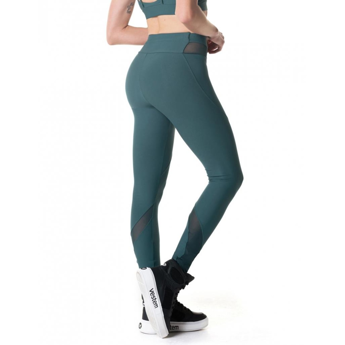 Calça Legging Vestem Fuso Aerobic - Feminina - Foto 2