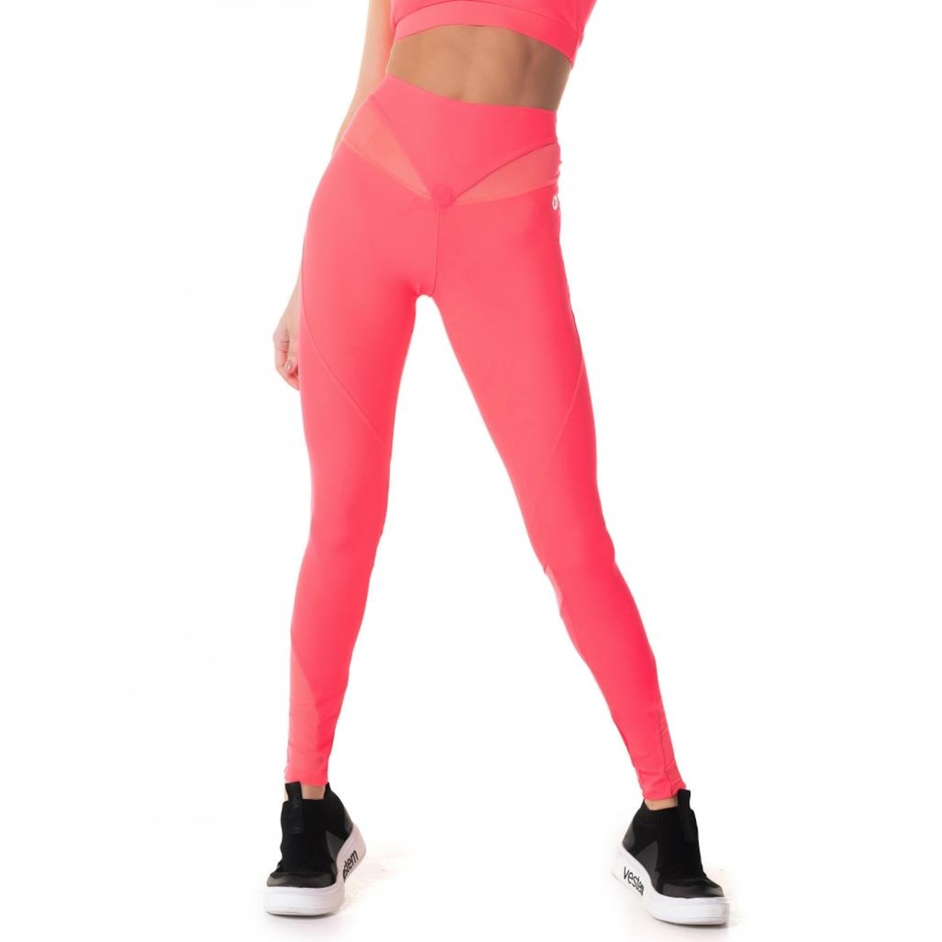 Calça Legging Vestem Fuso Aerobic - Feminina - Foto 1