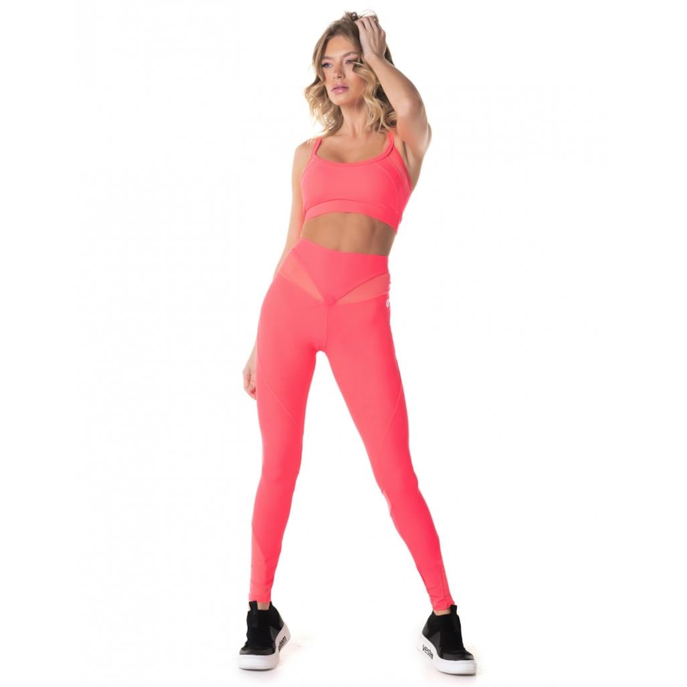 Calça Legging Vestem Fuso Aerobic - Feminina - Foto 3