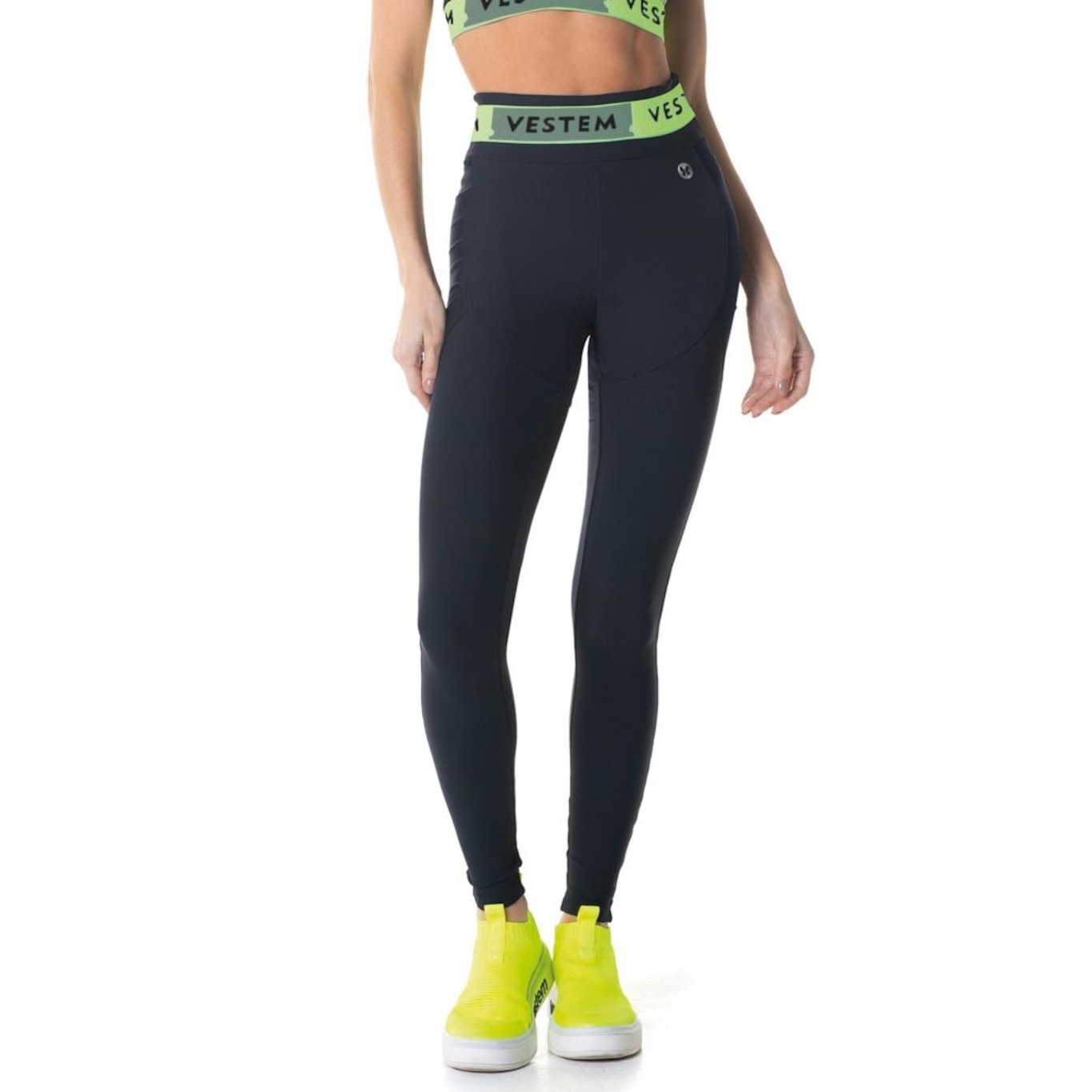 Calça Legging Vestem Fuso Push Ups - Feminina - Foto 1