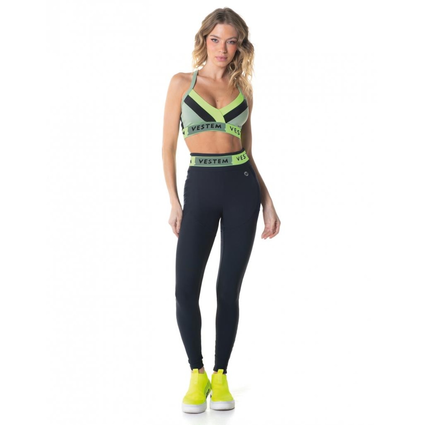 Calça Legging Vestem Fuso Push Ups - Feminina - Foto 3