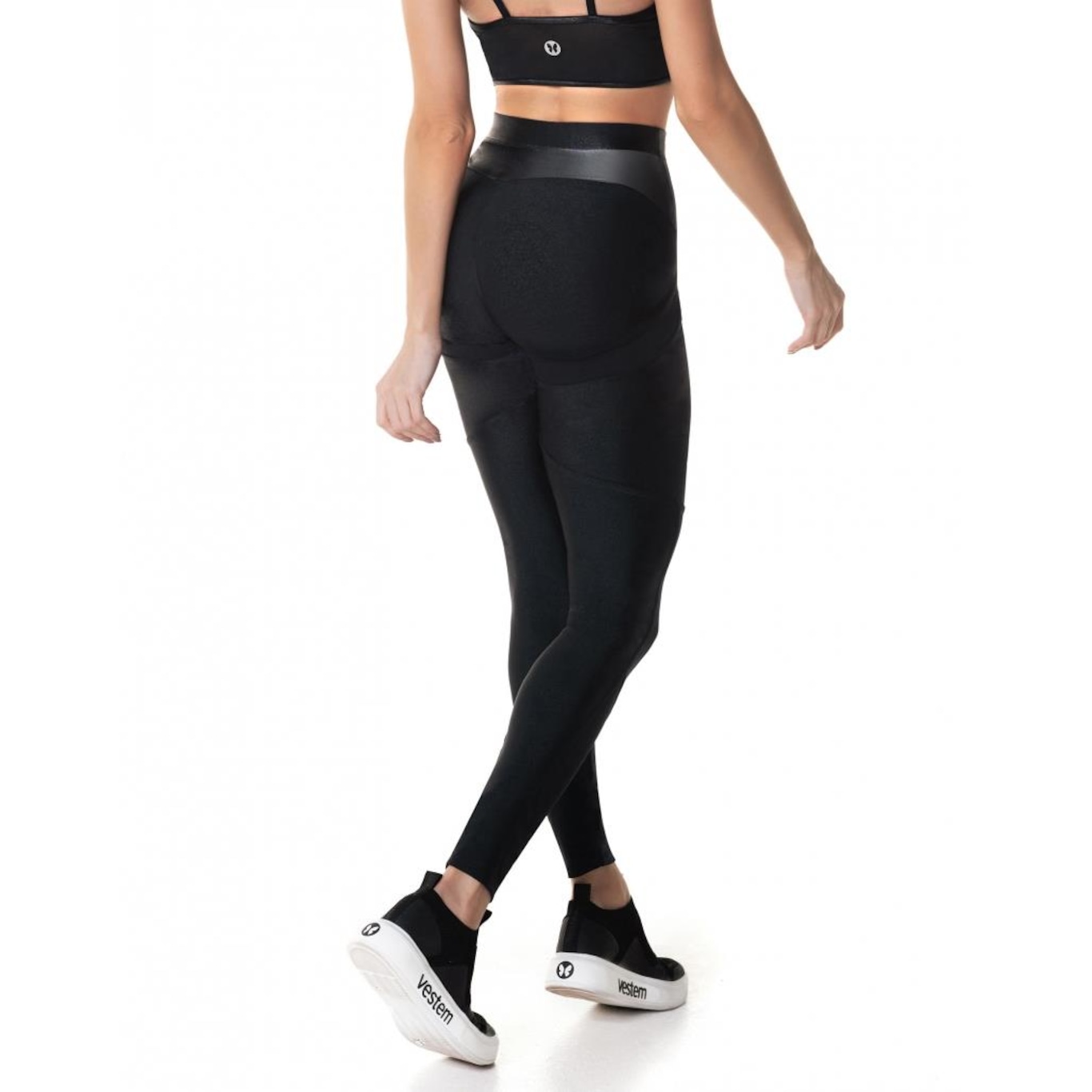 Calça Legging Vestem Fuso Cyber - Feminina - Foto 2