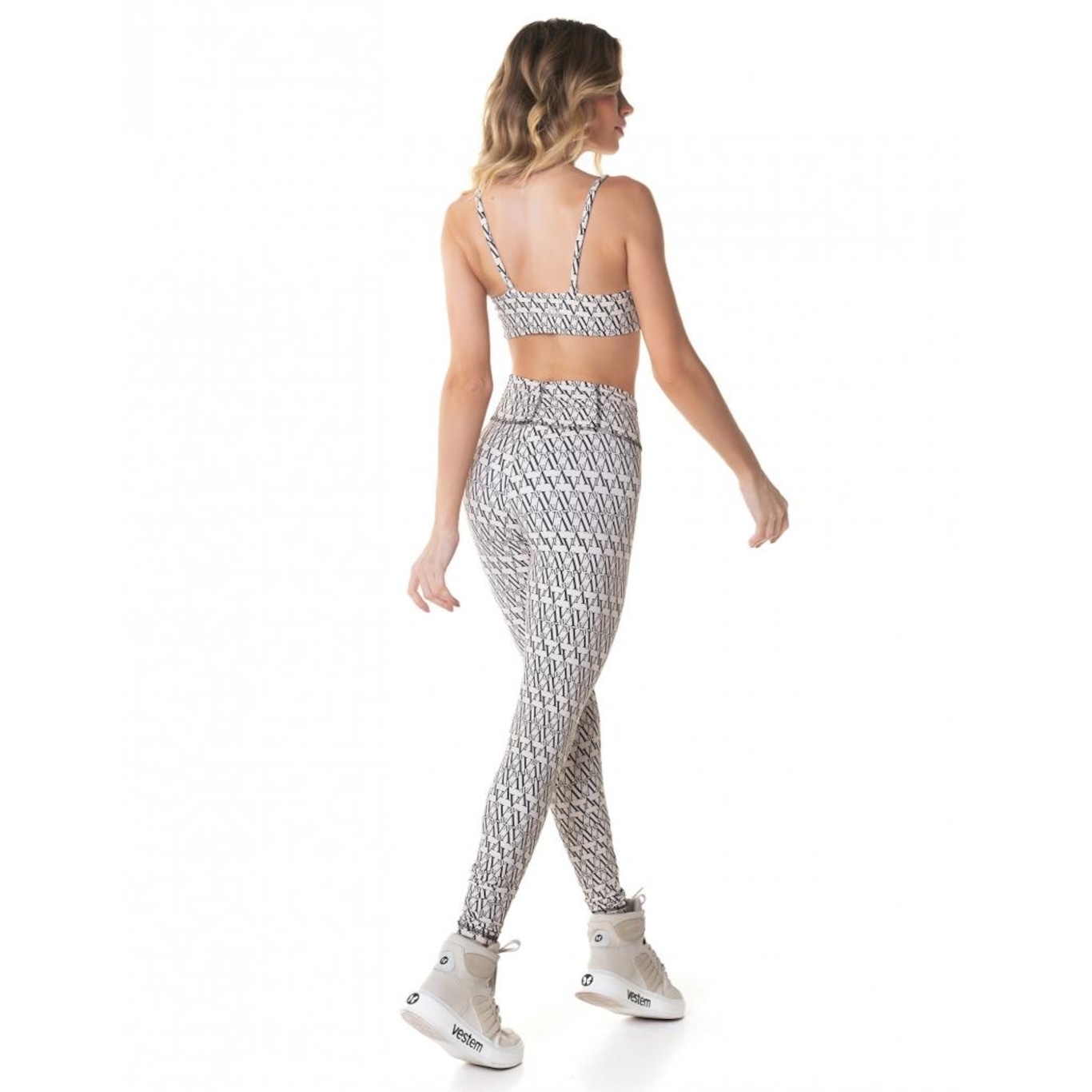 Calça Legging Vestem Fuso Virtual Forever - Feminina - Foto 4