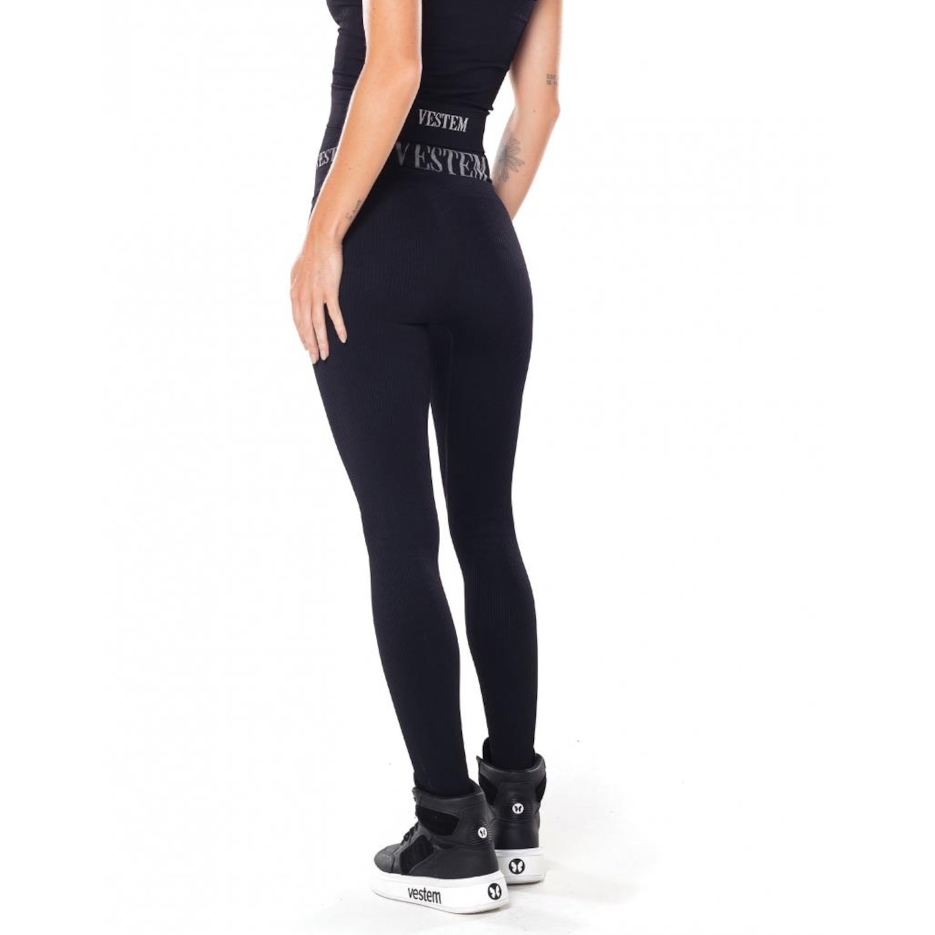 Calça Legging Vestem Fuso Seamless Elis - Feminina - Foto 2