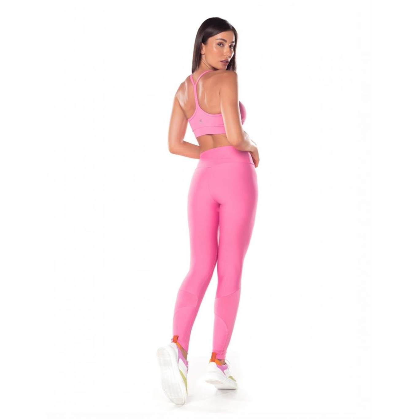 Calça Legging Fuso com Recortes Vestem Daisy - Feminina - Foto 4