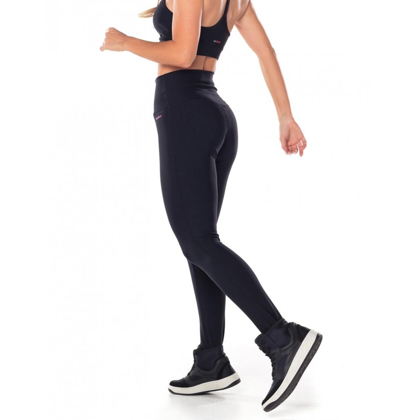 Calça Legging Fuso Sculpting Vestem Cosmic Preto Vestem - Foto 2