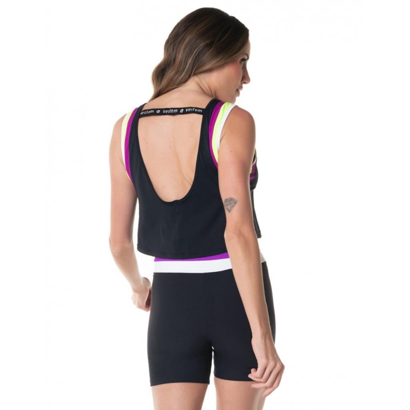 Camiseta Regata Vestem Dry Fit Pulse - Feminina - Foto 2