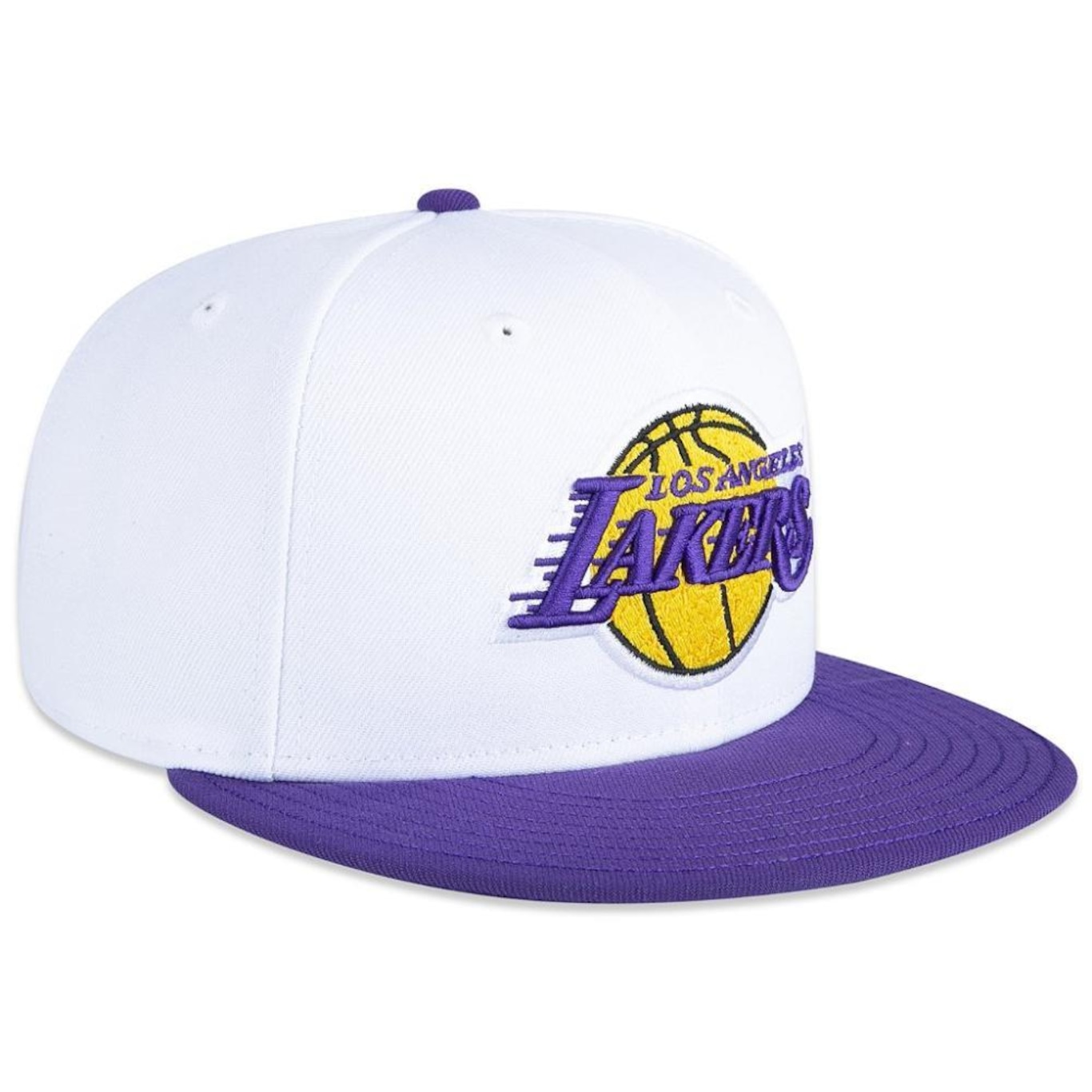 Boné Aba Reta New Era 950 Los Angeles Lakers World Of Logos - Snapback - Adulto - Foto 4