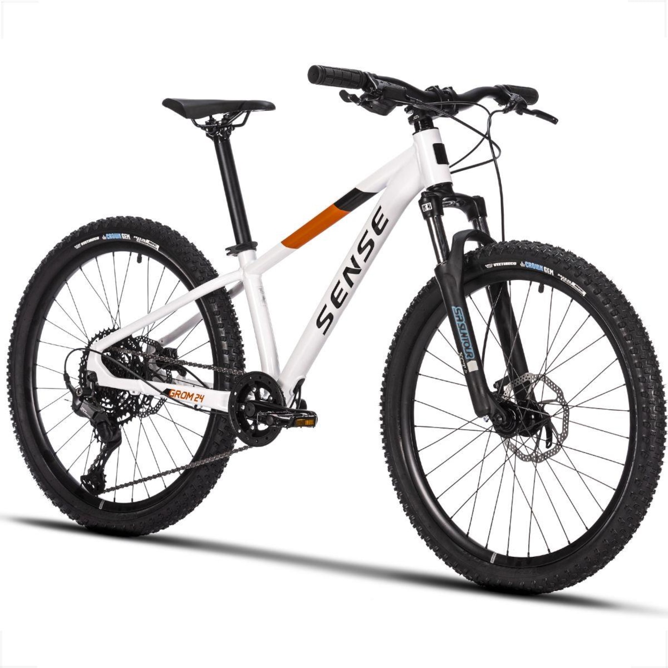 Bicicleta Sense Grom Race 2025 Aro 24 Shimano 9V Infantil - Foto 1