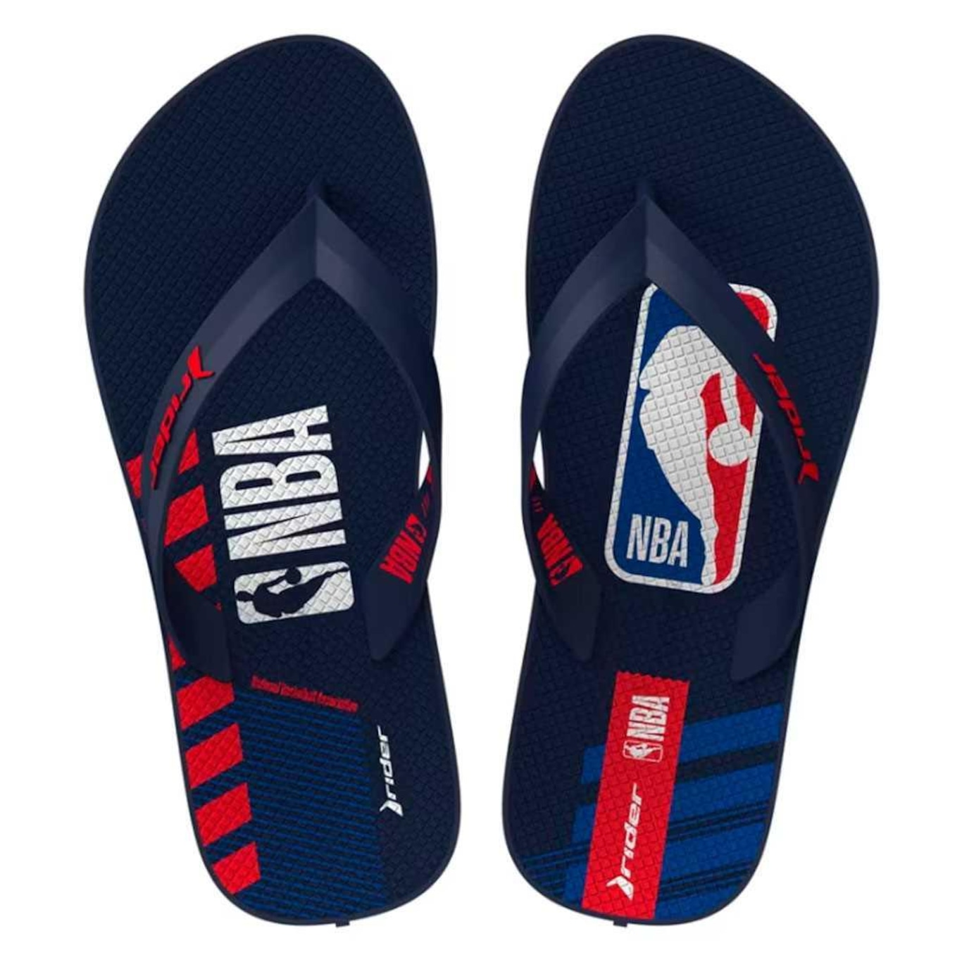 Chinelo Menino Basquete Nba Feel Dedo Rider 12379 - Foto 1