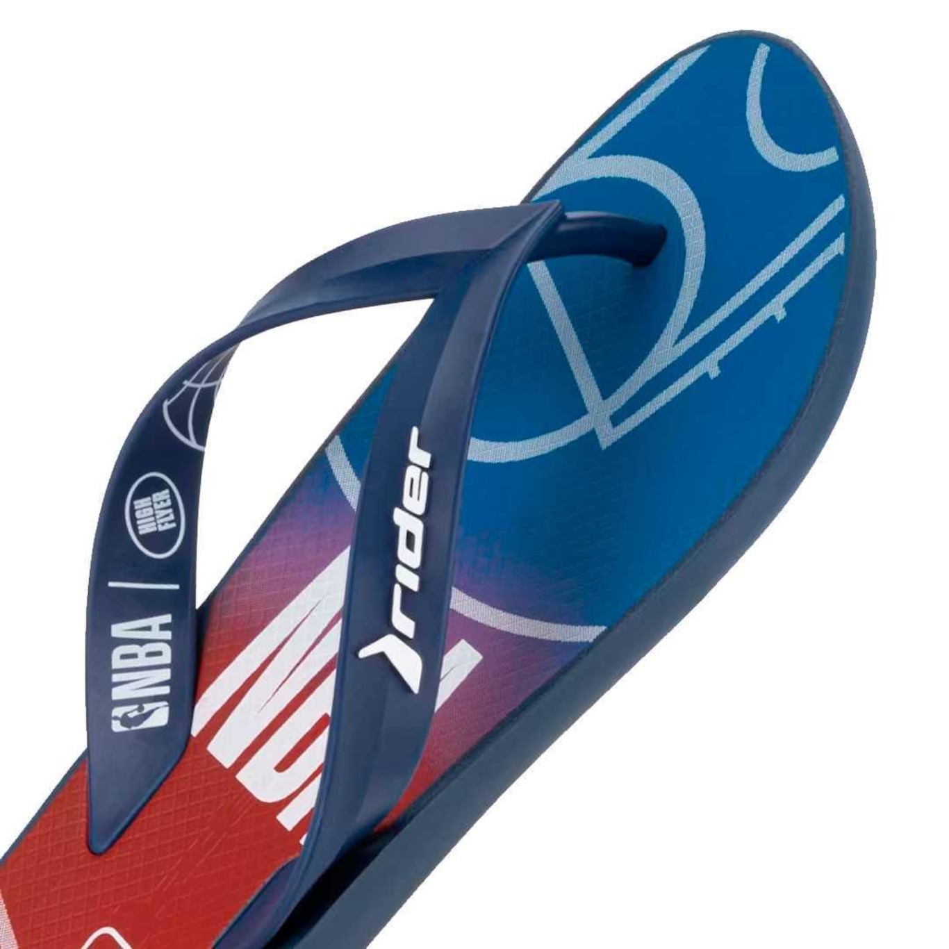 Chinelo Menino Basquete Nba Feel Dedo Rider 12379 - Foto 4