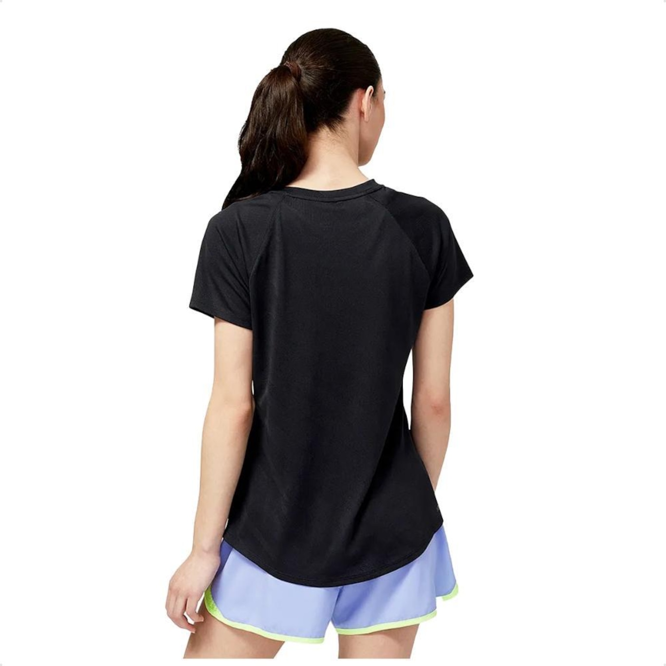 Camiseta New Balance Q Speed Jacquard Feminina - Foto 1