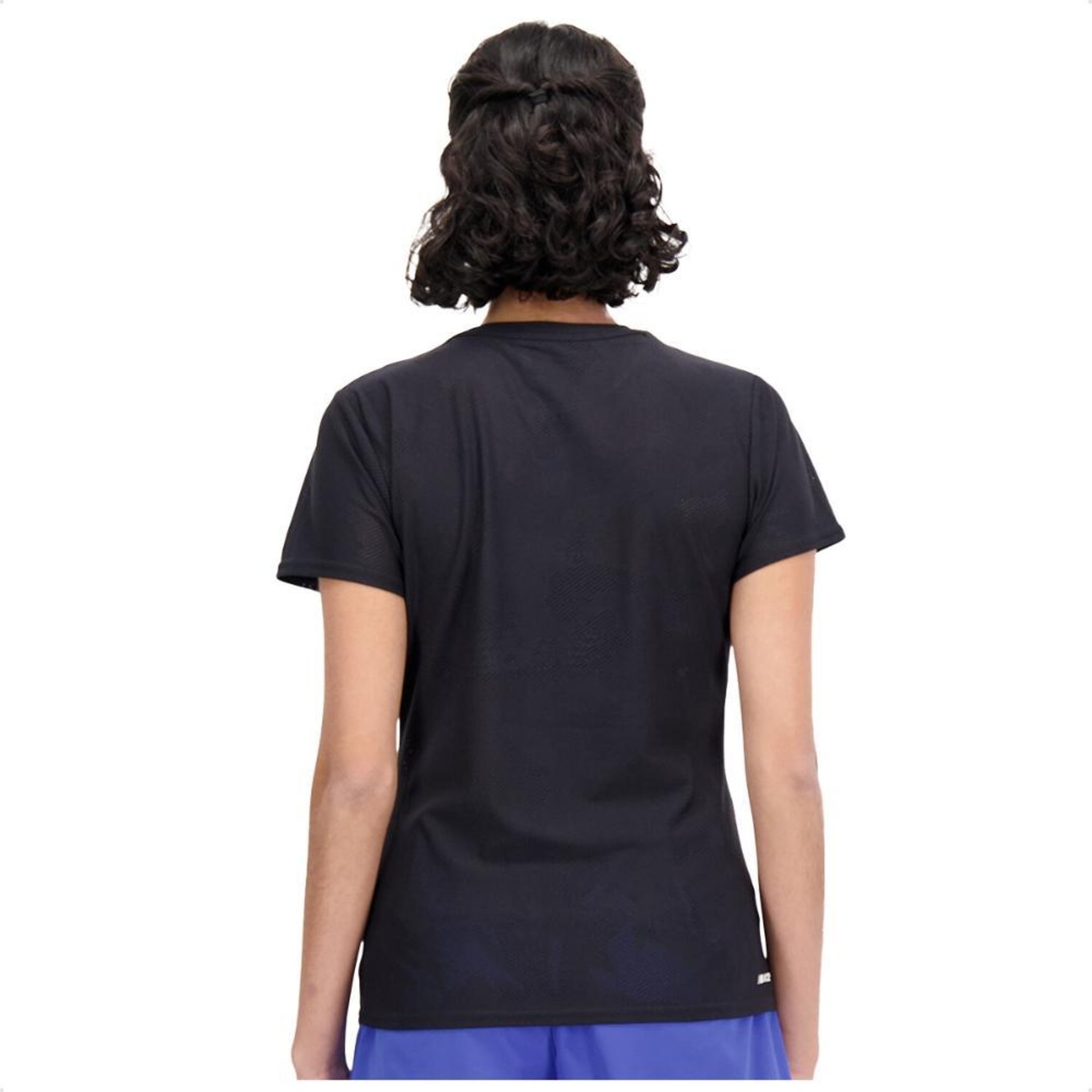 Camiseta New Balance Q Speed Jacquard Feminina - Foto 2