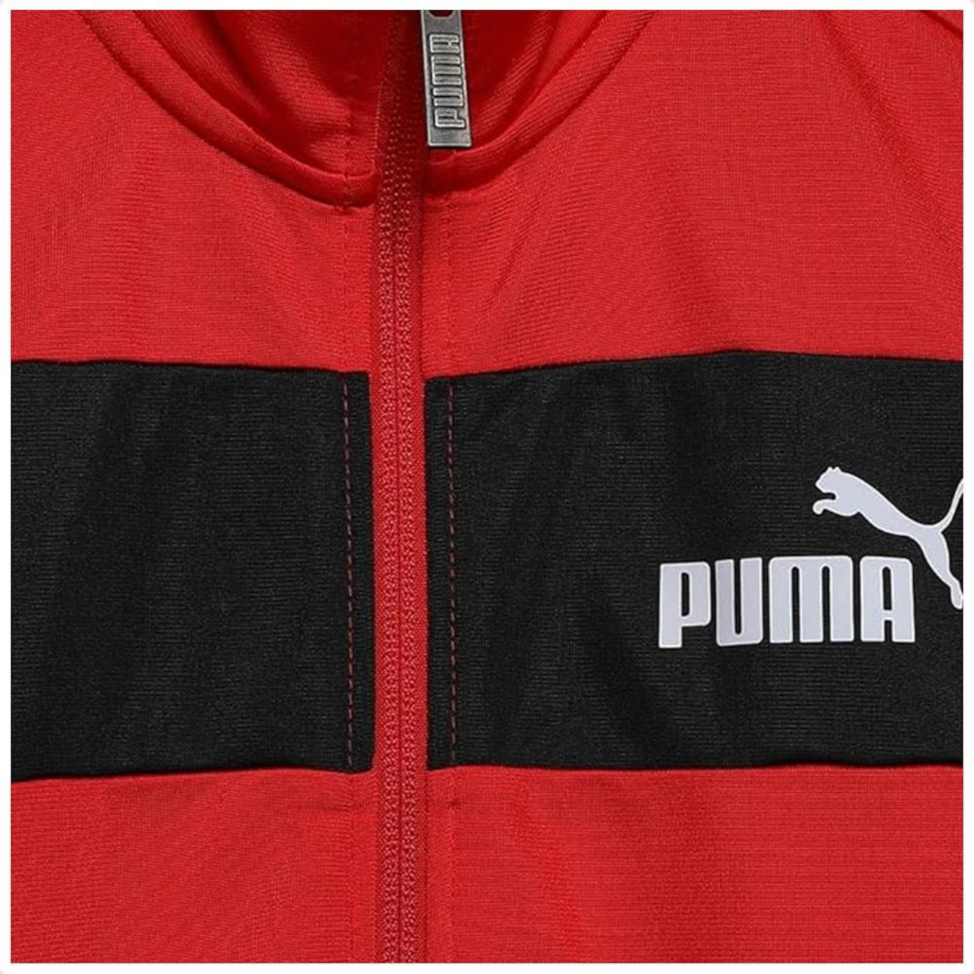 Agasalho Puma Poly Suit CL B Infantil - Foto 5