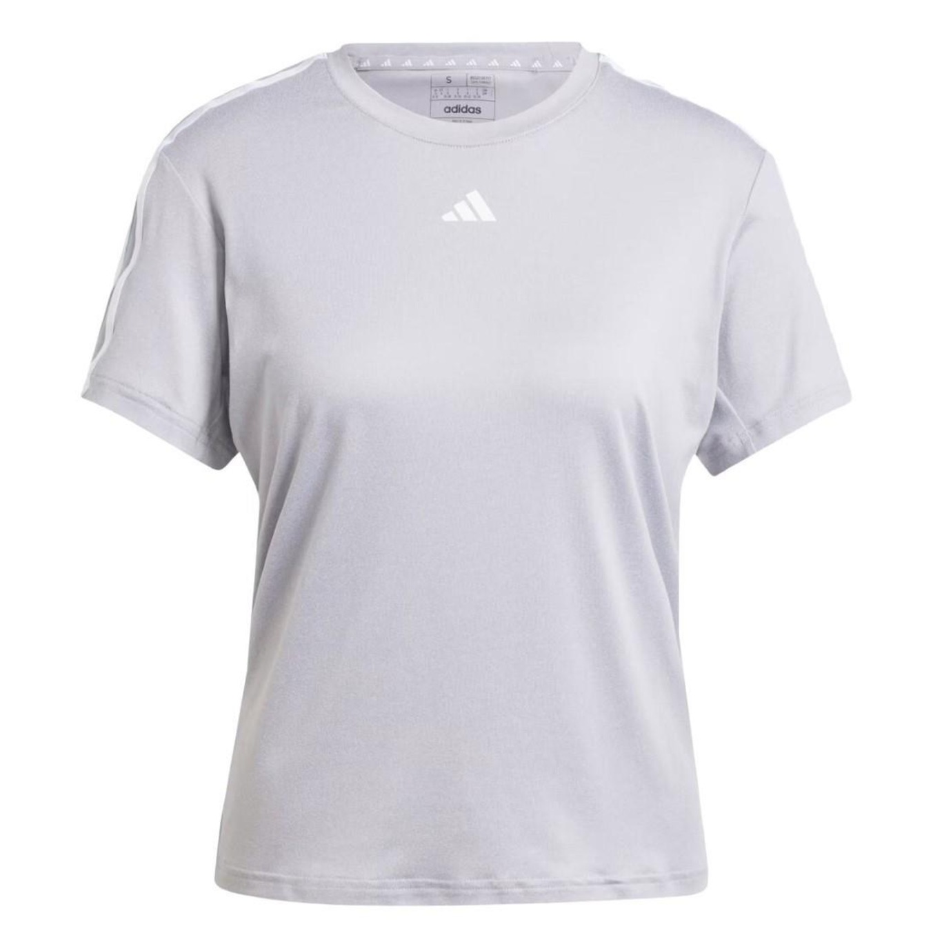 Camiseta adidas Essentials 3 Listras Feminina - Foto 1