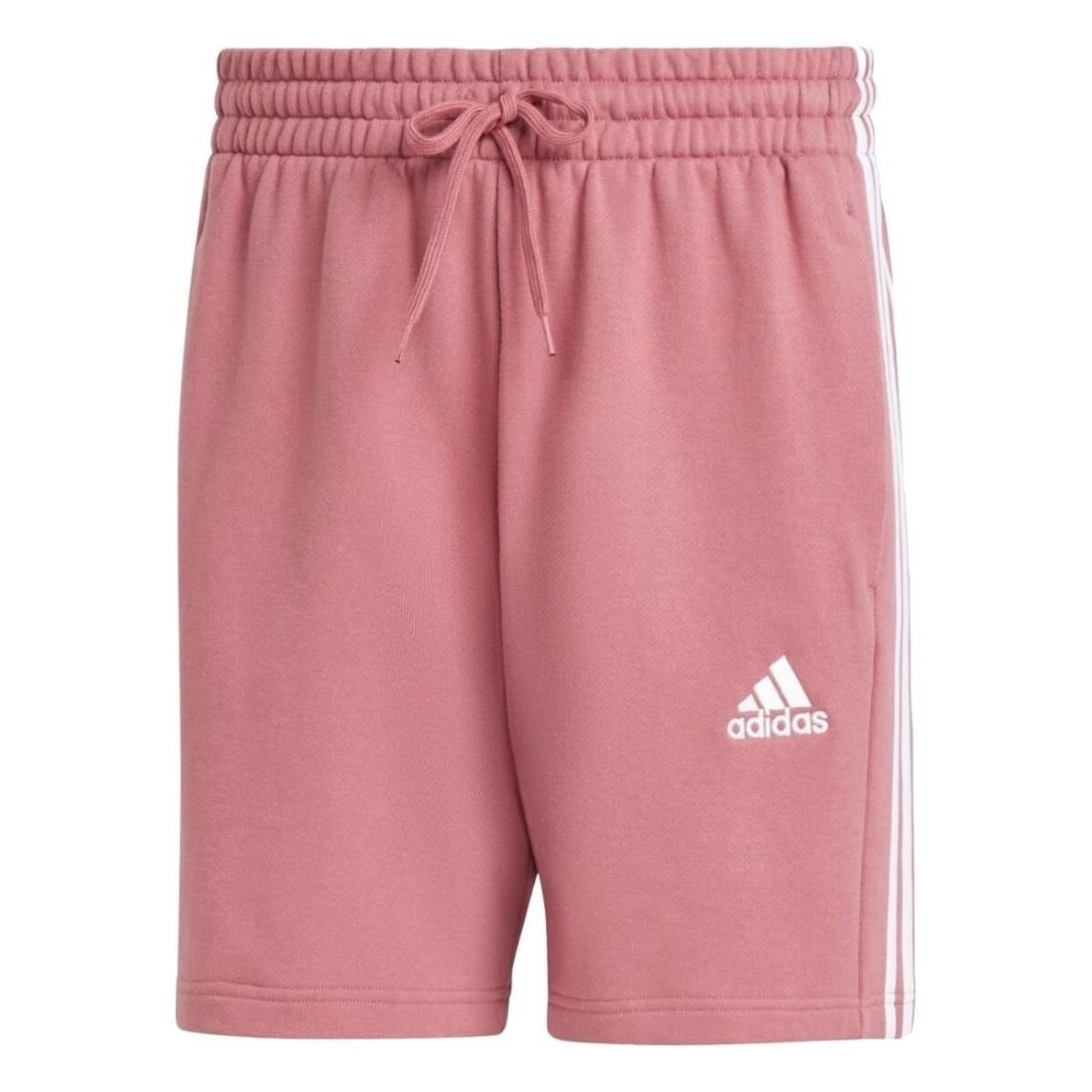 Short adidas Frency Terry 3 Listras - Masculina - Foto 1