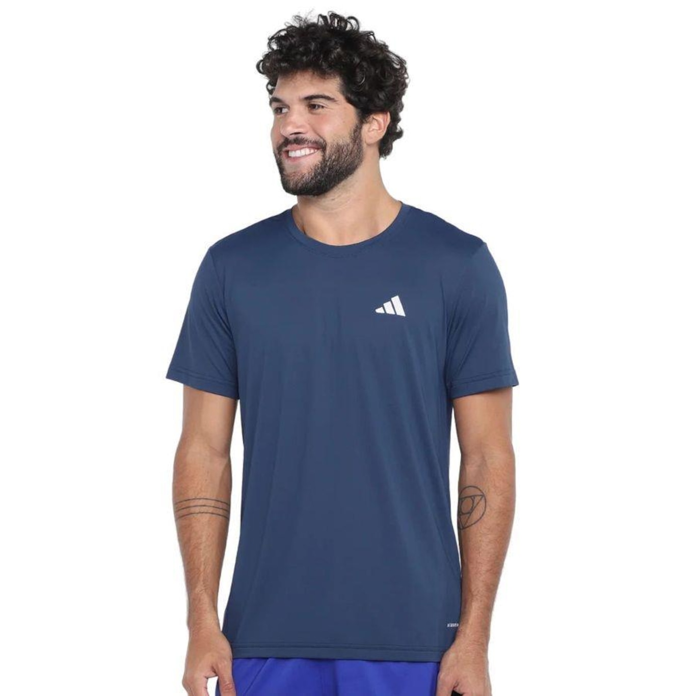 Camiseta adidas Own The Run Basic - Masculina - Foto 1