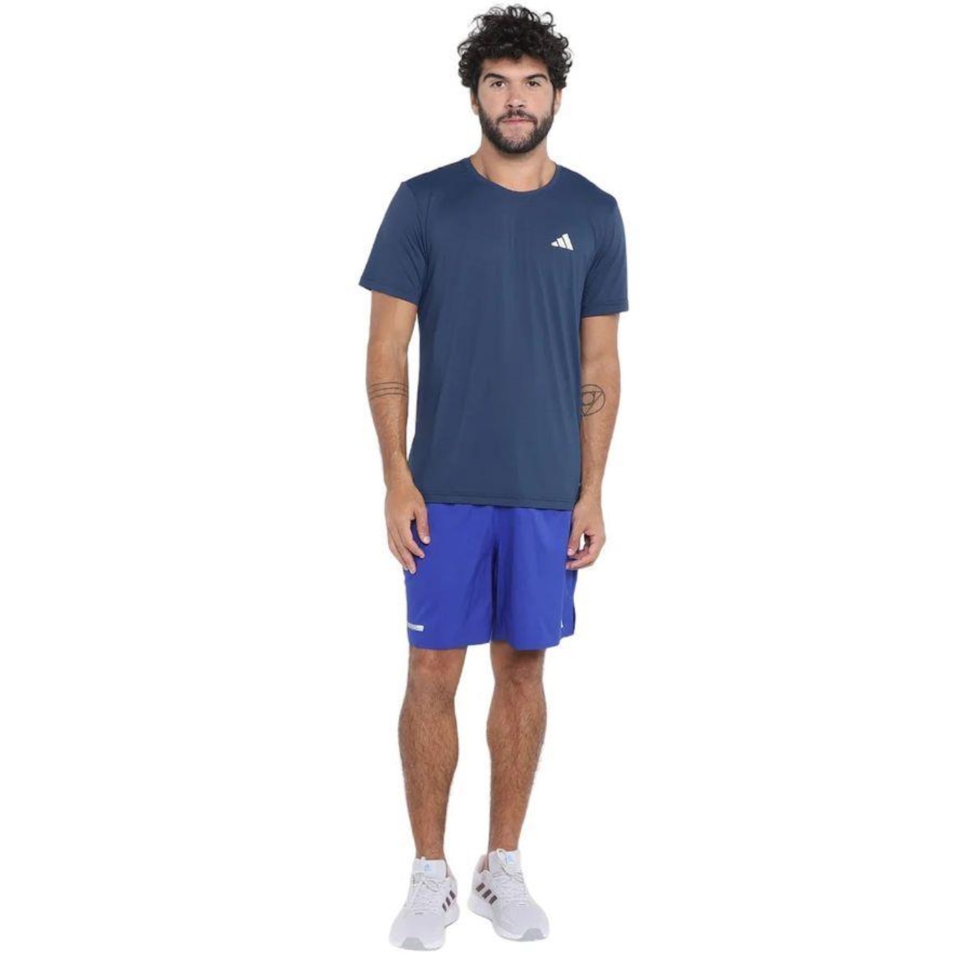 Camiseta adidas Own The Run Basic - Masculina - Foto 3