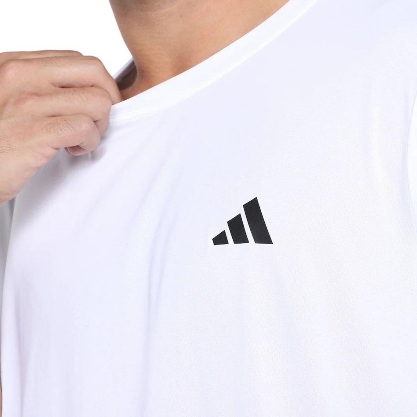 Camiseta adidas Own The Run Basic - Masculina - Foto 3