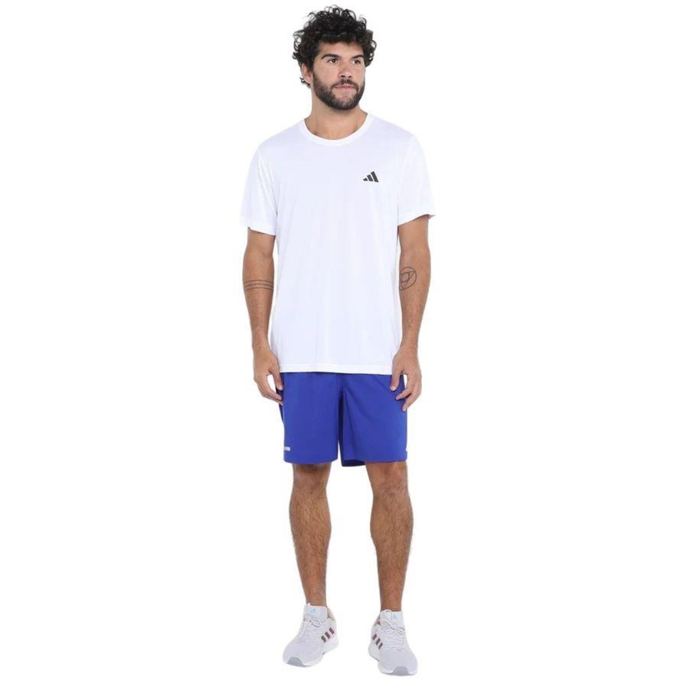 Camiseta adidas Own The Run Basic - Masculina - Foto 4