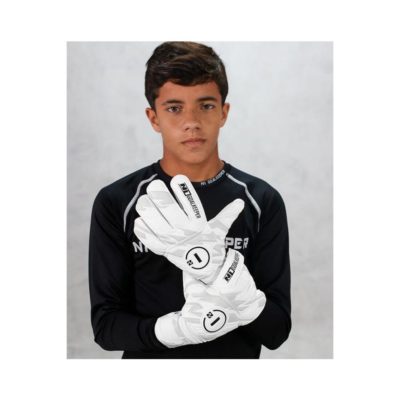 Luva de Goleiro N1 Starter Kids - Infantil - Foto 5