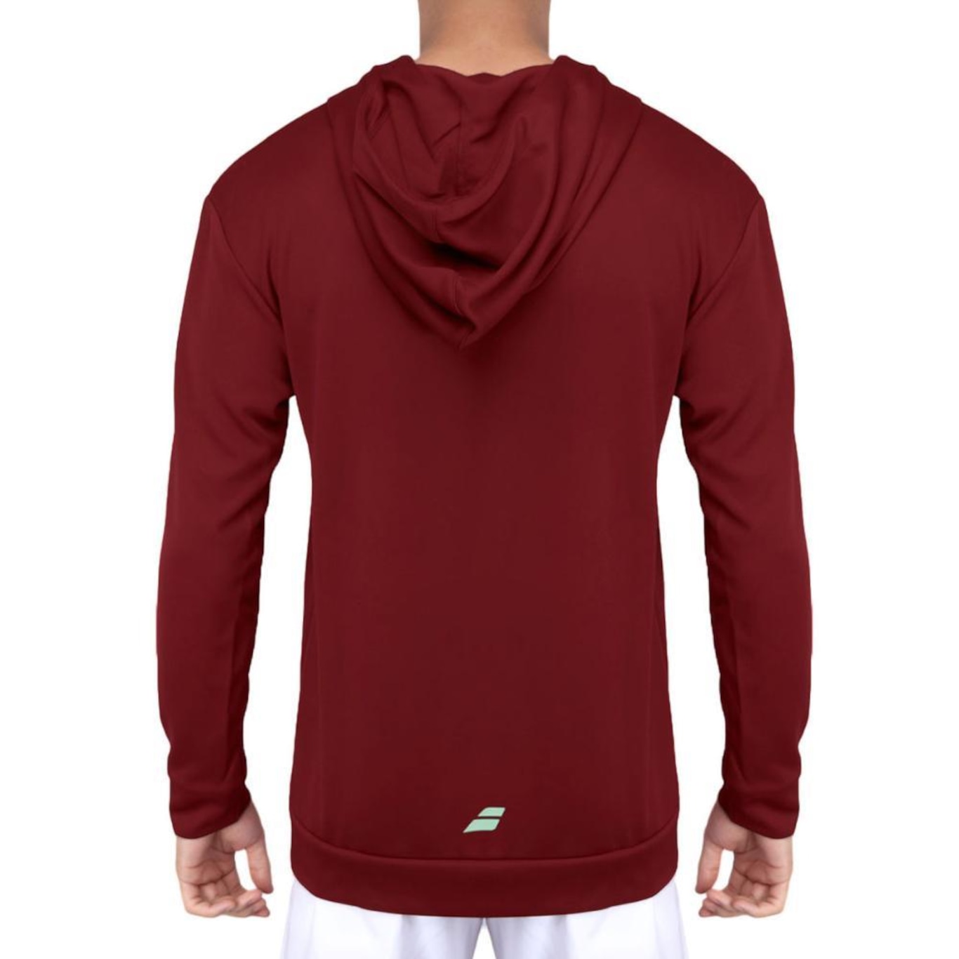 Blusão de Moletom com Capuz Babolat Canguru Hood Sweat Lebron Bordo - Masculino - Foto 6