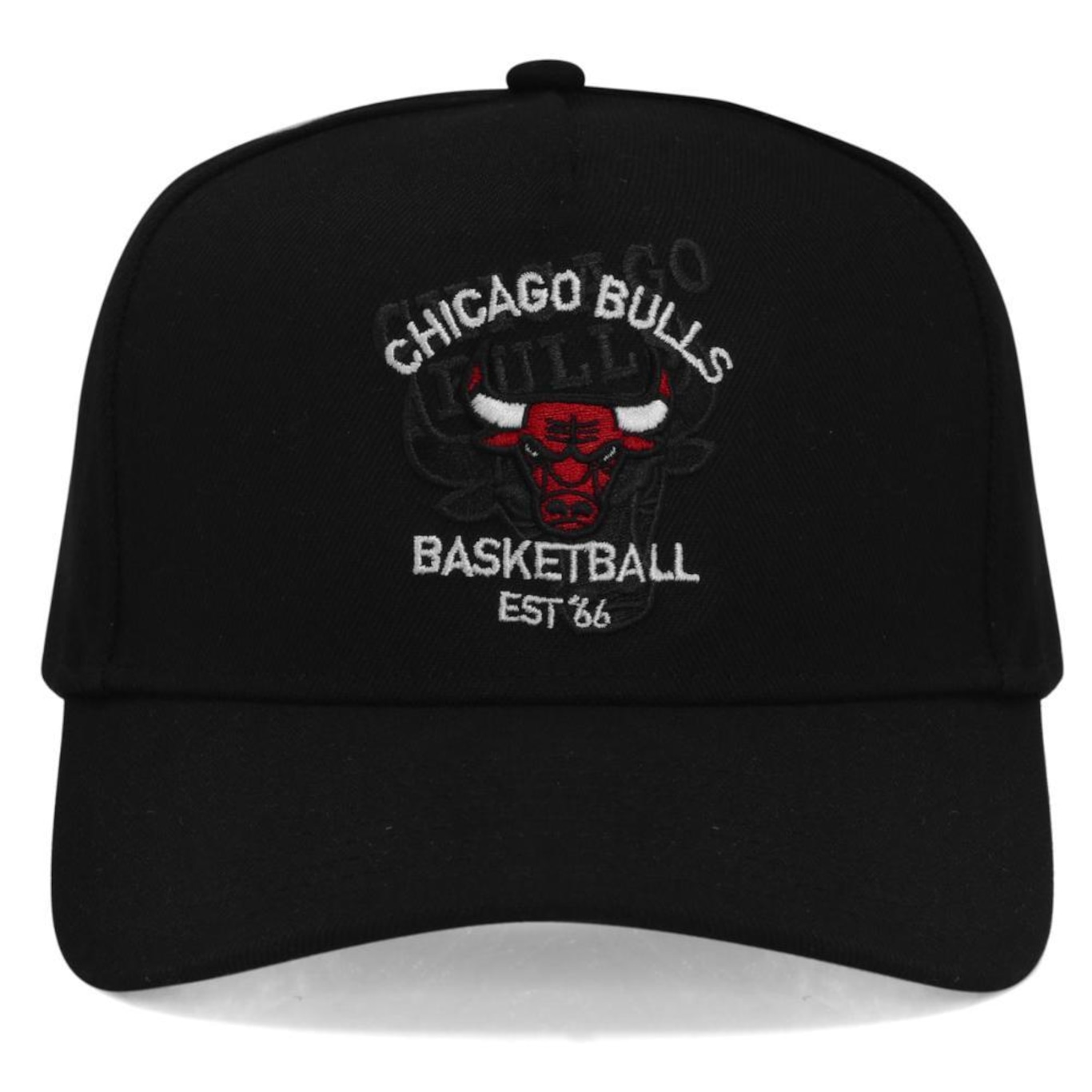 Boné Aba Curva New Era 9Forty A-Frame Nba Chicago Bulls Core - Snapback - Adulto - Foto 2