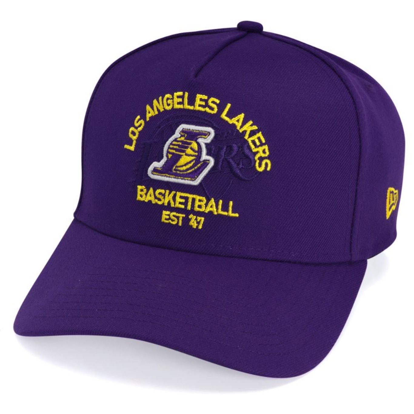 Boné Aba Curva New Era 9Forty A-Frame Nba Los Angeles Lakers - Snapback - Foto 1