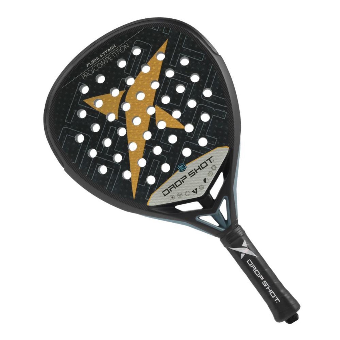 Raquete de Padel Drop Shot Furia Attack - Foto 1