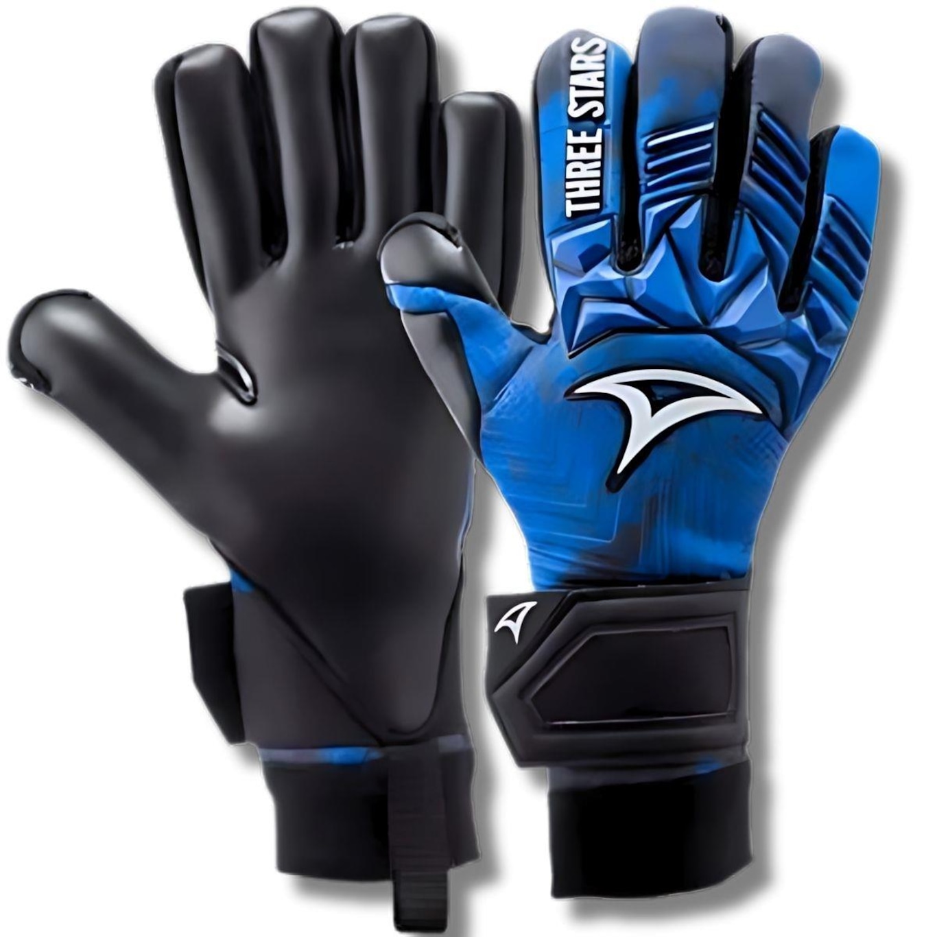 Luva de Goleiro Three Stars Thunder - Adulto - Foto 1