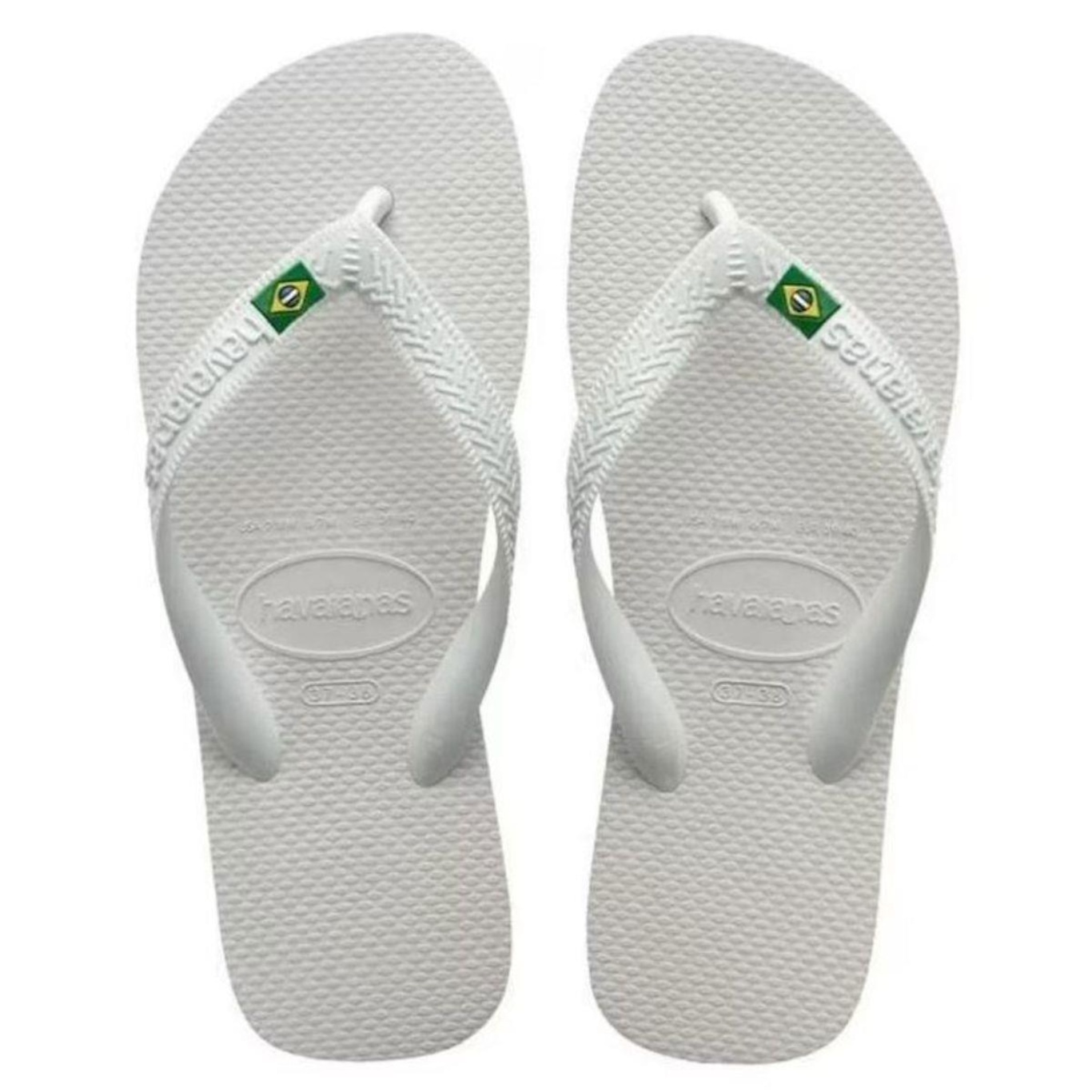 Chinelo Havaianas Brasil Light - Unissex - Foto 1