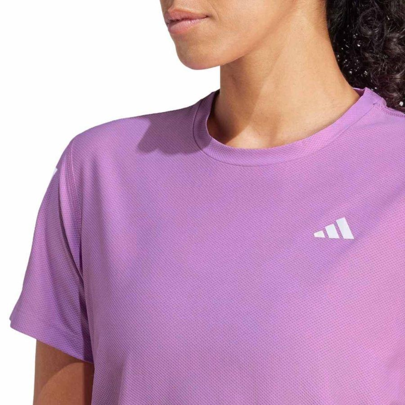 Camiseta adidas Own The Run Base - Feminina - Foto 2