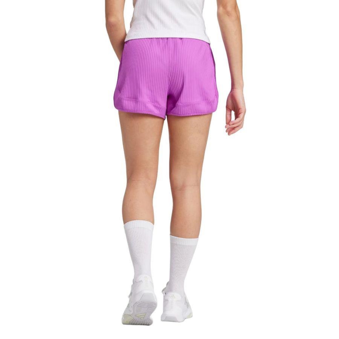 Short adidas Treino Pacer - Feminino - Foto 2