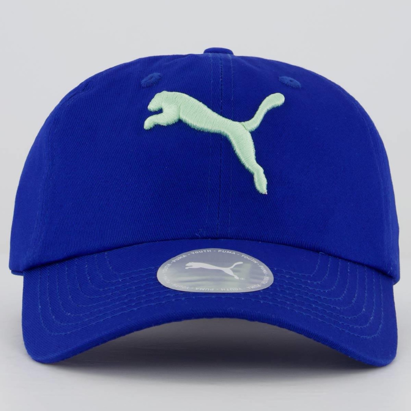 Boné Aba Curva Puma Ess Cat Logo - Strapback - Infantil - Foto 2