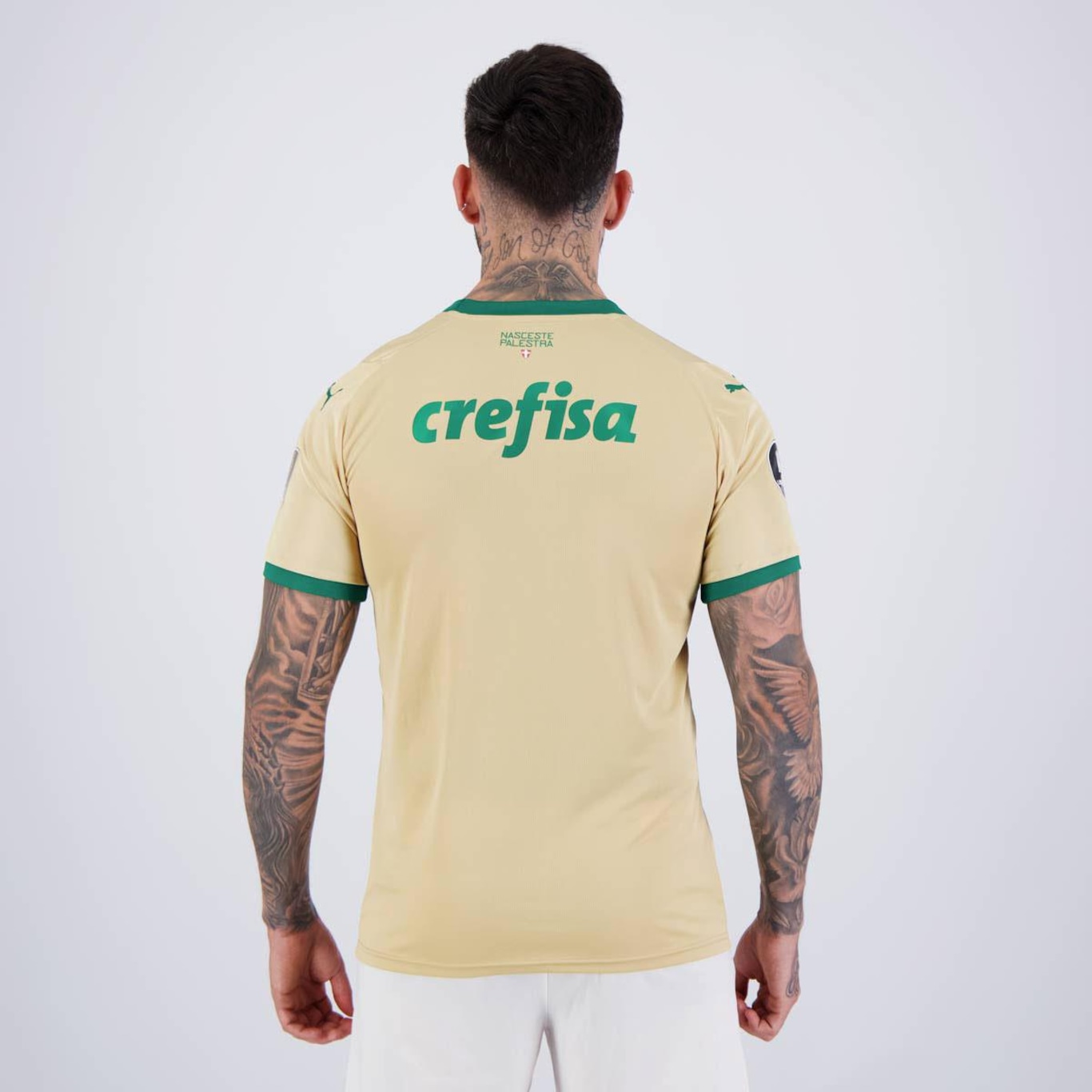 Camisa Puma Palmeiras Iii 2024 Patch Libertadores - Masculina - Foto 4