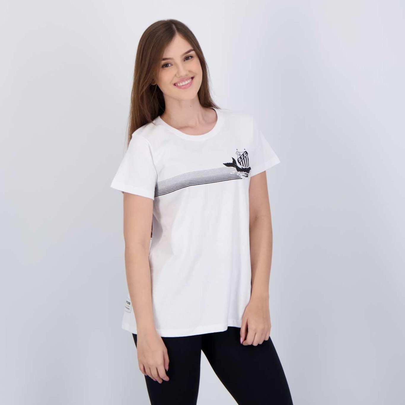 Camisa Santos Classic - Feminina - Foto 2