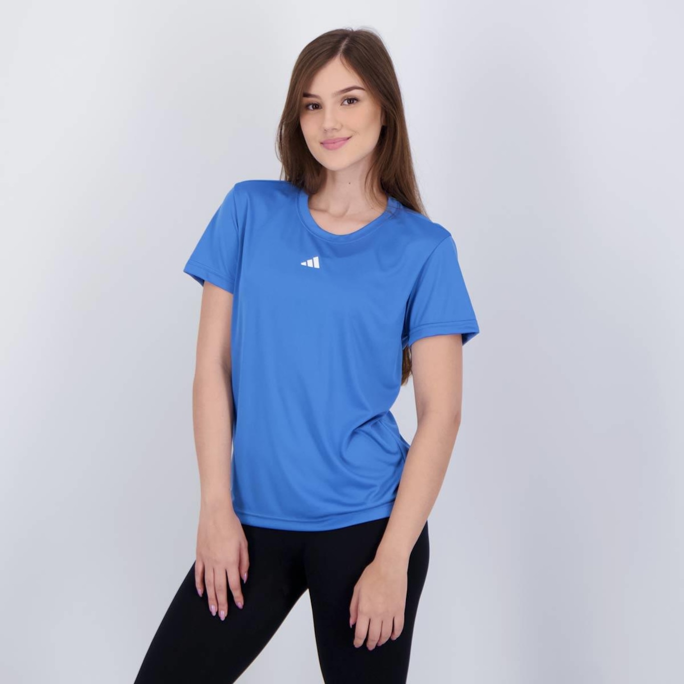 Camiseta Feminina adidas Manga Curta Treino Básica - Foto 3