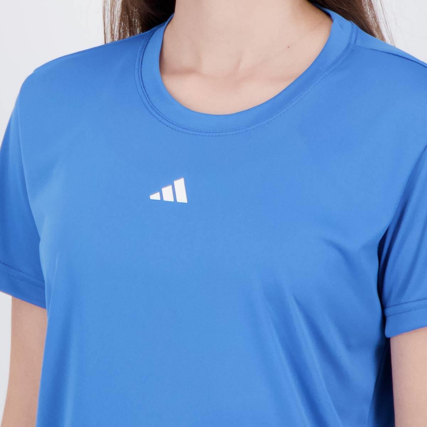 Camiseta Feminina adidas Manga Curta Treino Básica - Foto 5