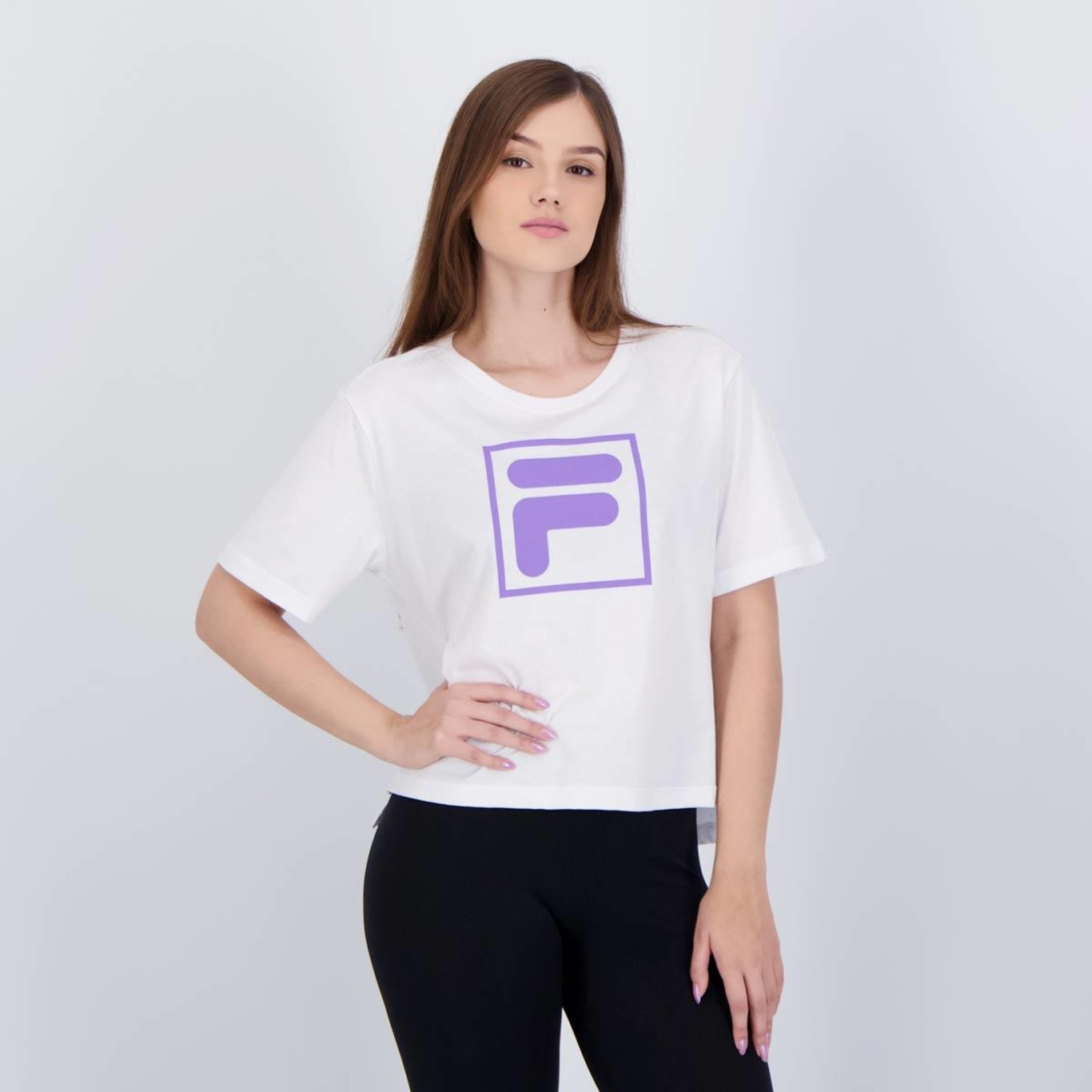 Camiseta Fila Letter Essentials - Feminina - Foto 2