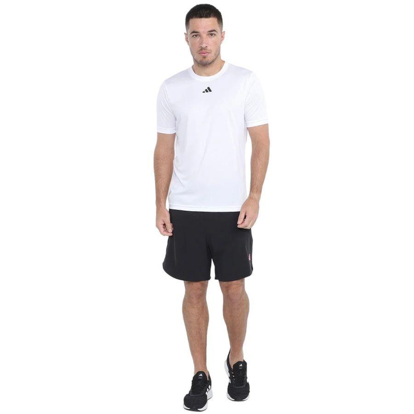 Camiseta adidas Treino Basica - Masculina - Foto 4