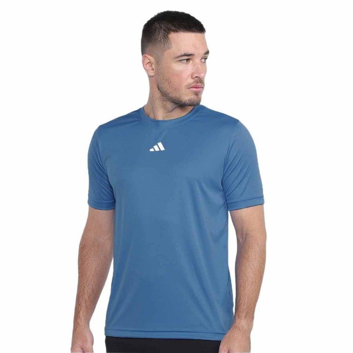 Camiseta adidas Treino Basica - Masculina - Foto 1