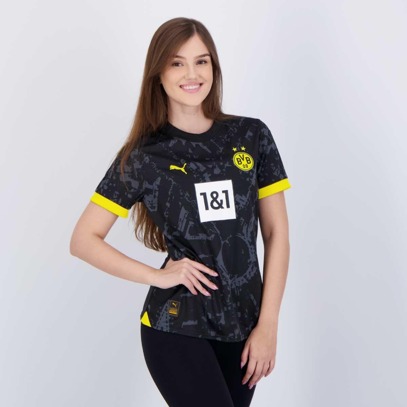 Camisa Borussia Dortmund 2024 Puma Away - Feminina - Foto 2