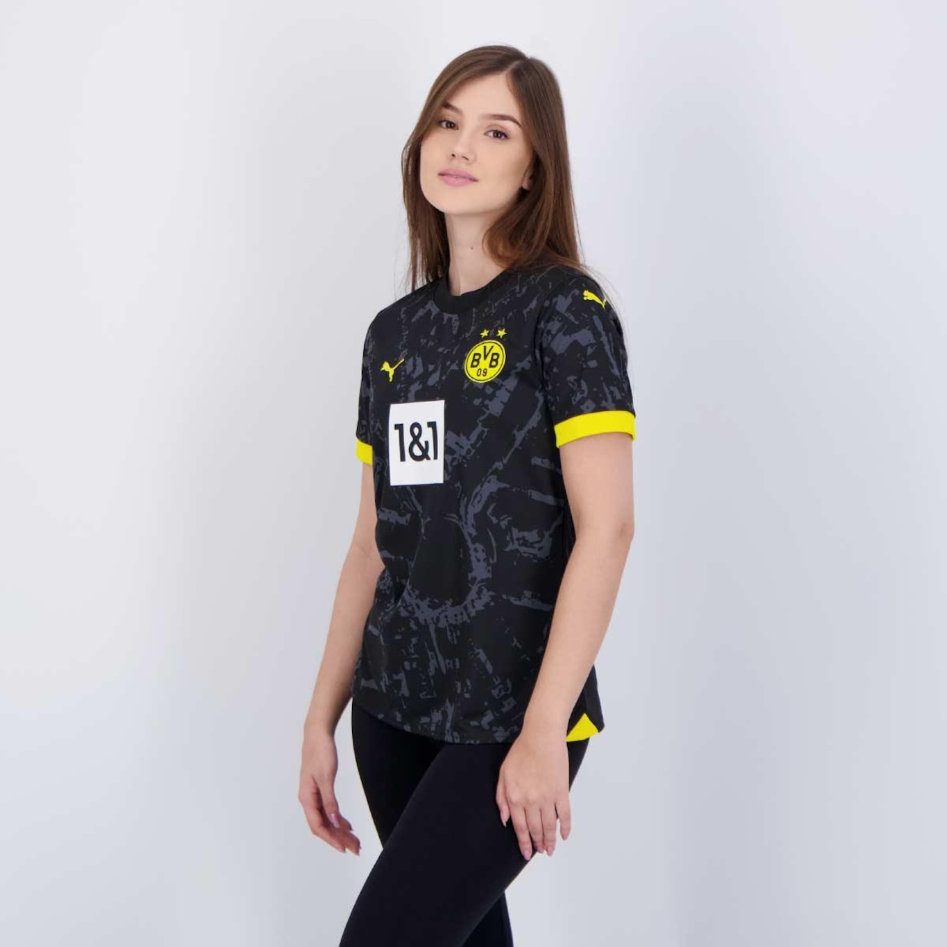 Camisa Borussia Dortmund 2024 Puma Away - Feminina - Foto 3